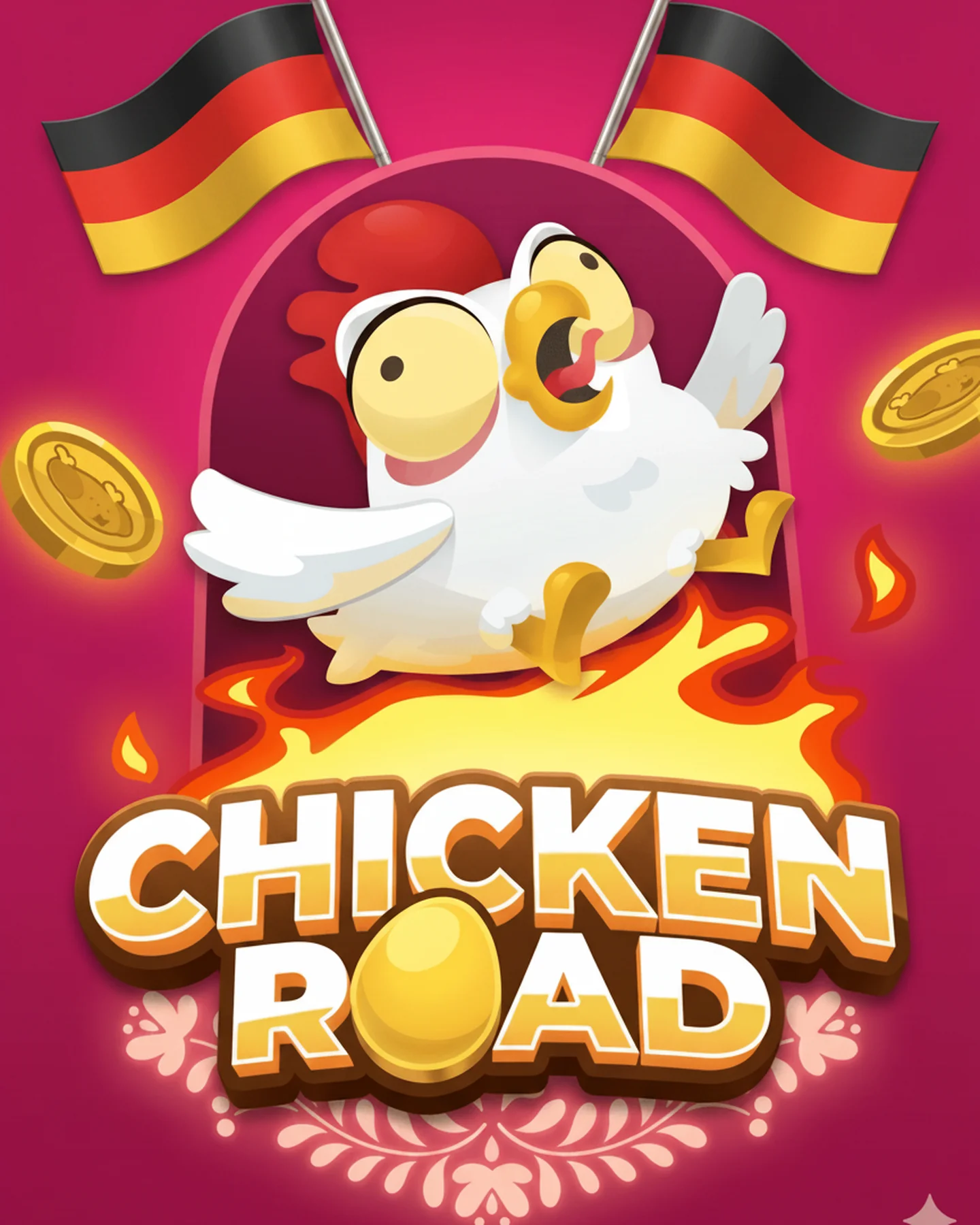 Chicken Road Gameplay - Huhn überquert die Straße