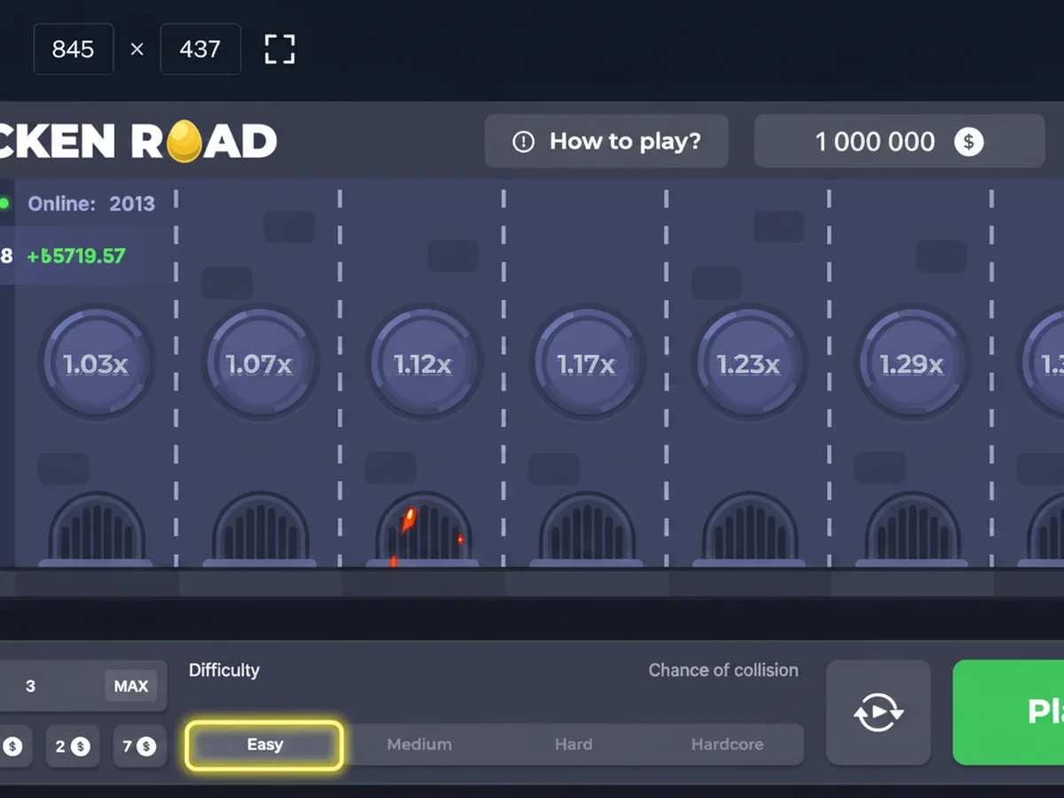 Chicken Road Schritt 1