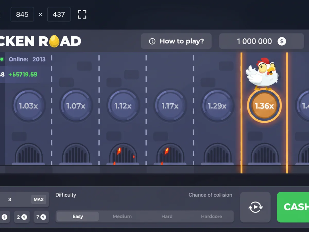 Chicken Road Schritt 3